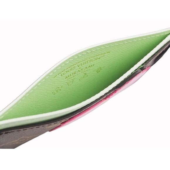 Louis Vuitton LV X TM Card Case Porte Culte Surple Cherry Blossom - Picture 6 of 8